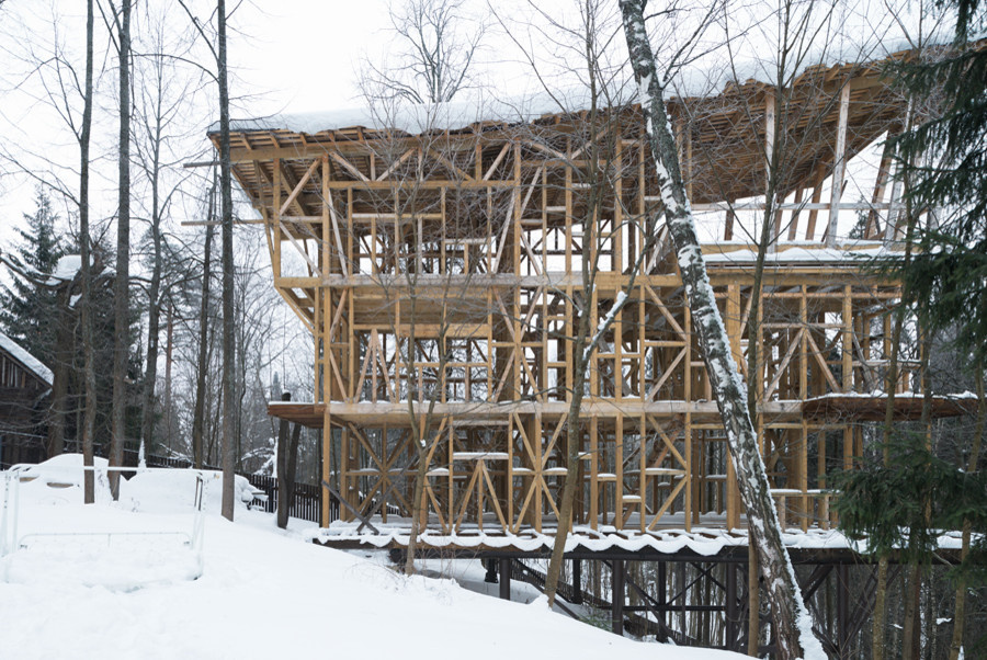 Обложка проекта: Дача в Абрамцево