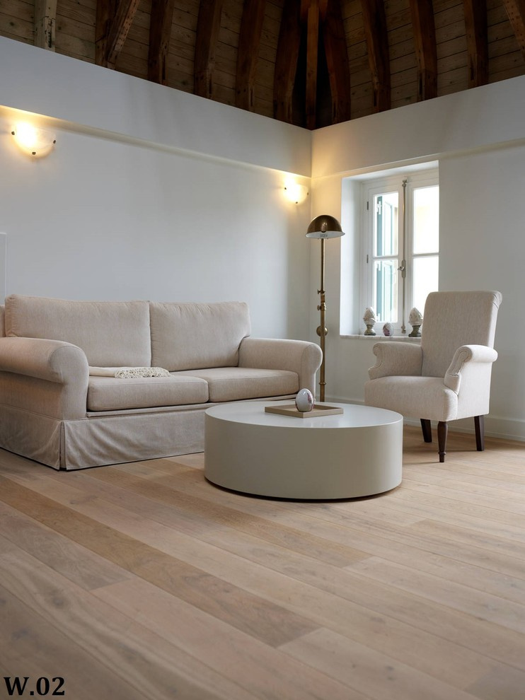Пол в частном доме, инженерная доска DENNEBOS FLOORING, цвет W.02