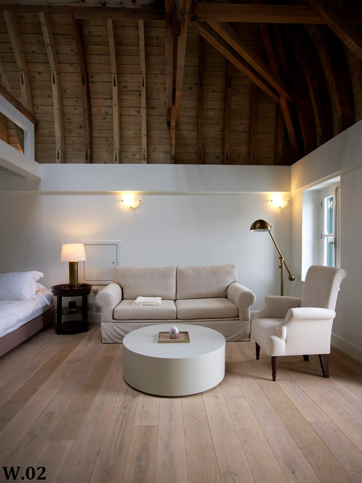Пол в частном доме, инженерная доска DENNEBOS FLOORING, цвет W.02