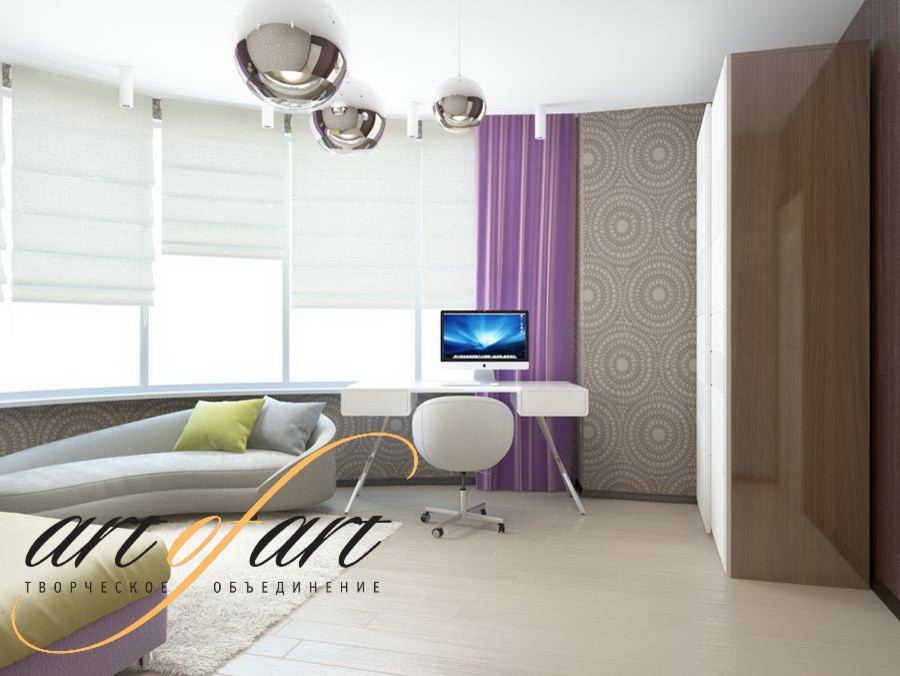 Дизайн интерьера квартиры в ЖК Триколор г. Москва