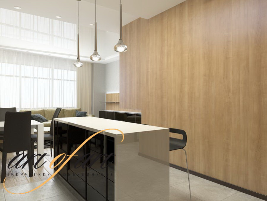 Дизайн интерьера квартиры в ЖК Триколор г. Москва