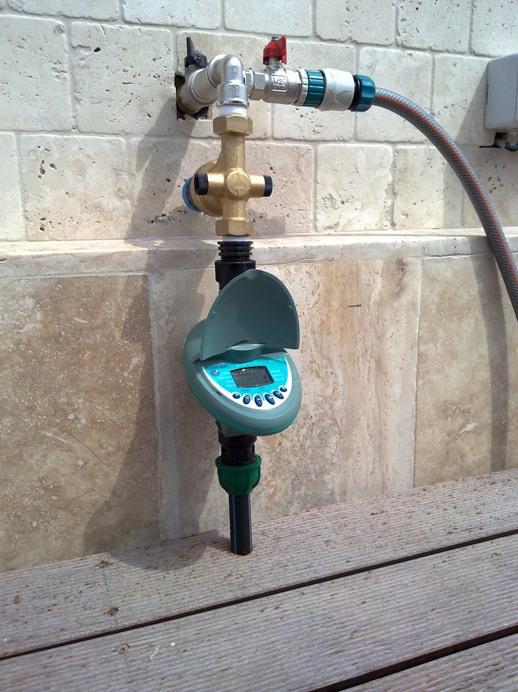 Автополив на крыше ул. Мосфильмовская