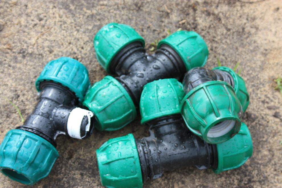 Автополив в питомнике Осётр в Тульской области д. Махринские выселки