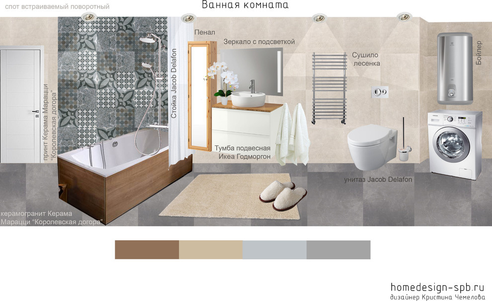 Ванная в современном стиле