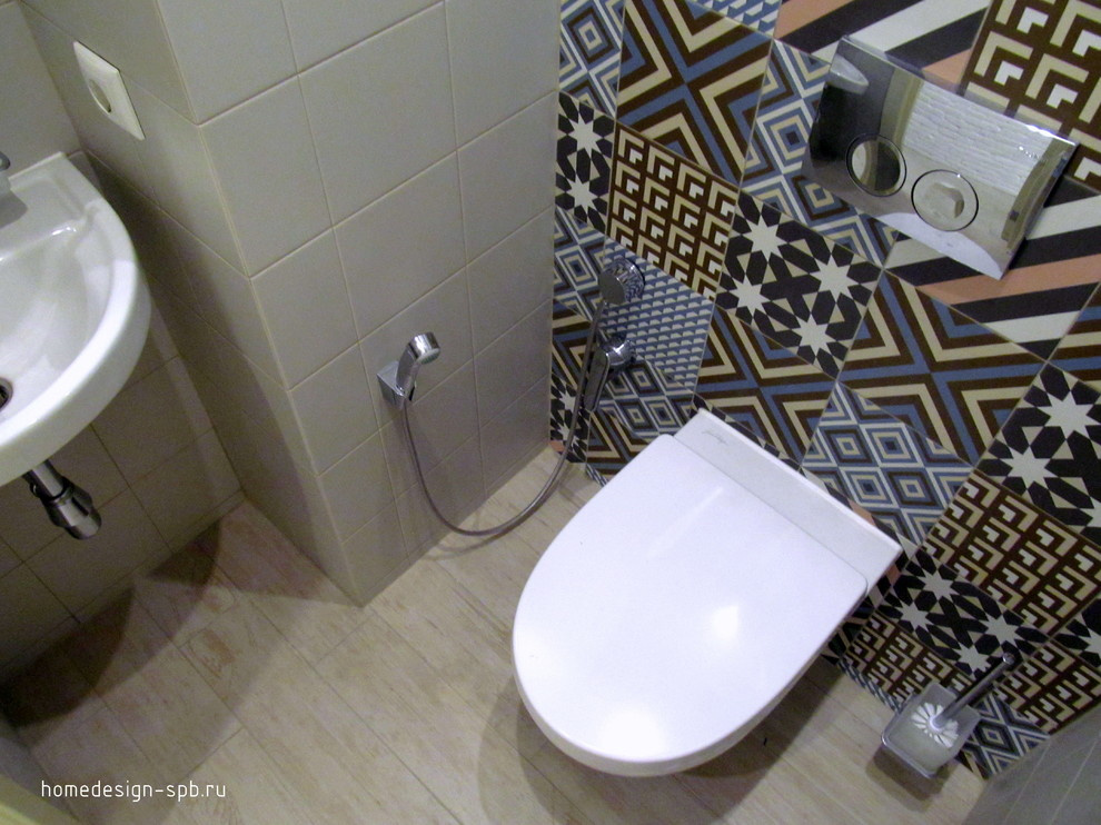 Дизайн сан.узла в современном стиле