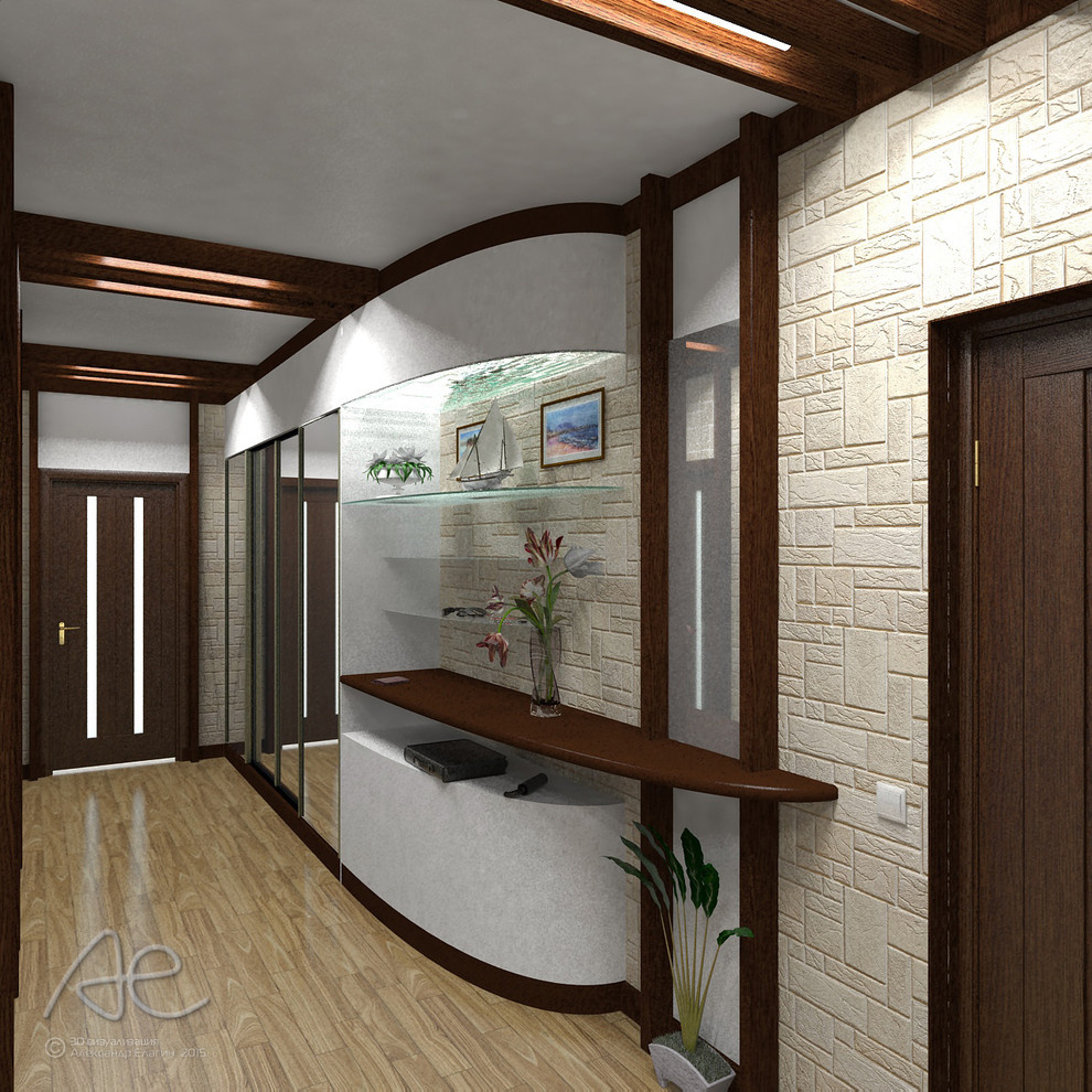 Прихожая в 3х-комнатной квартире