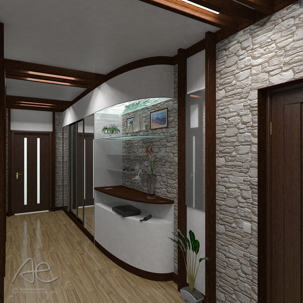 Прихожая в 3х-комнатной квартире