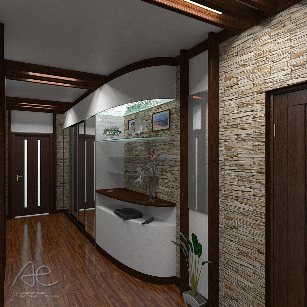 Прихожая в 3х-комнатной квартире