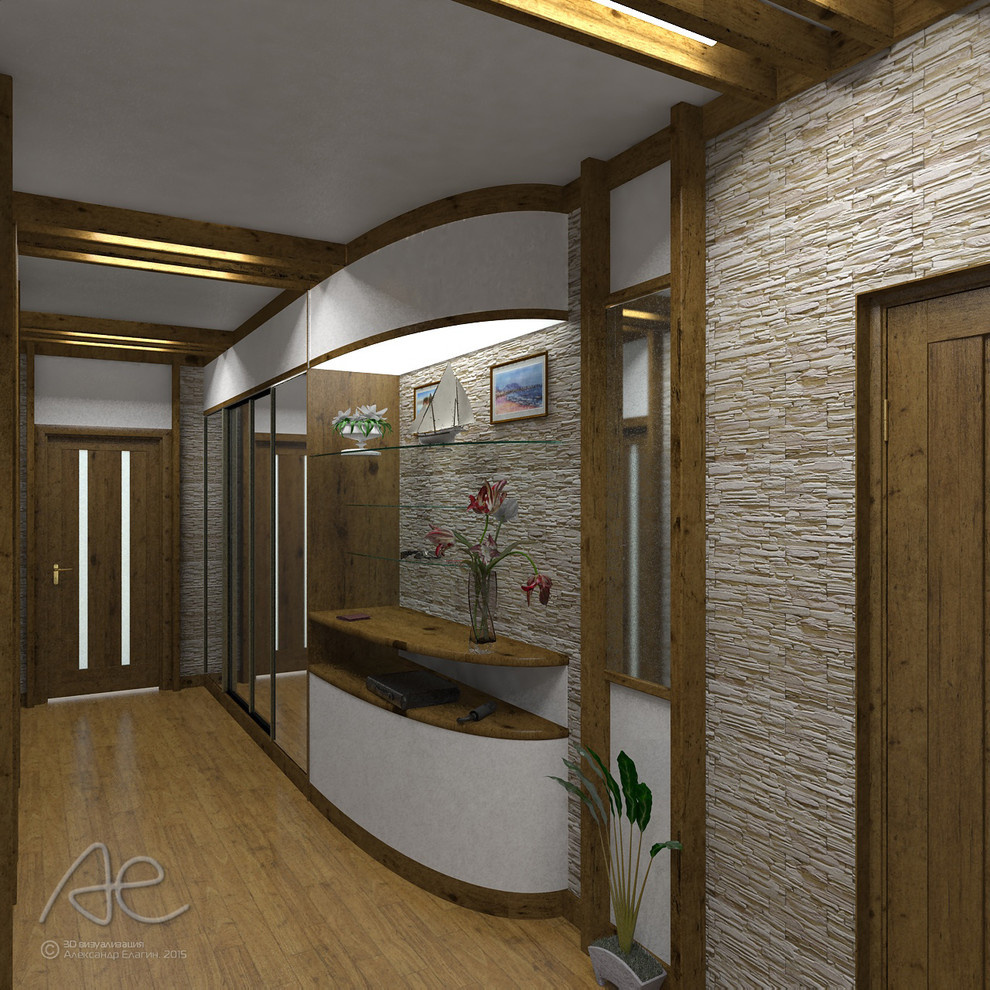 Прихожая в 3х-комнатной квартире