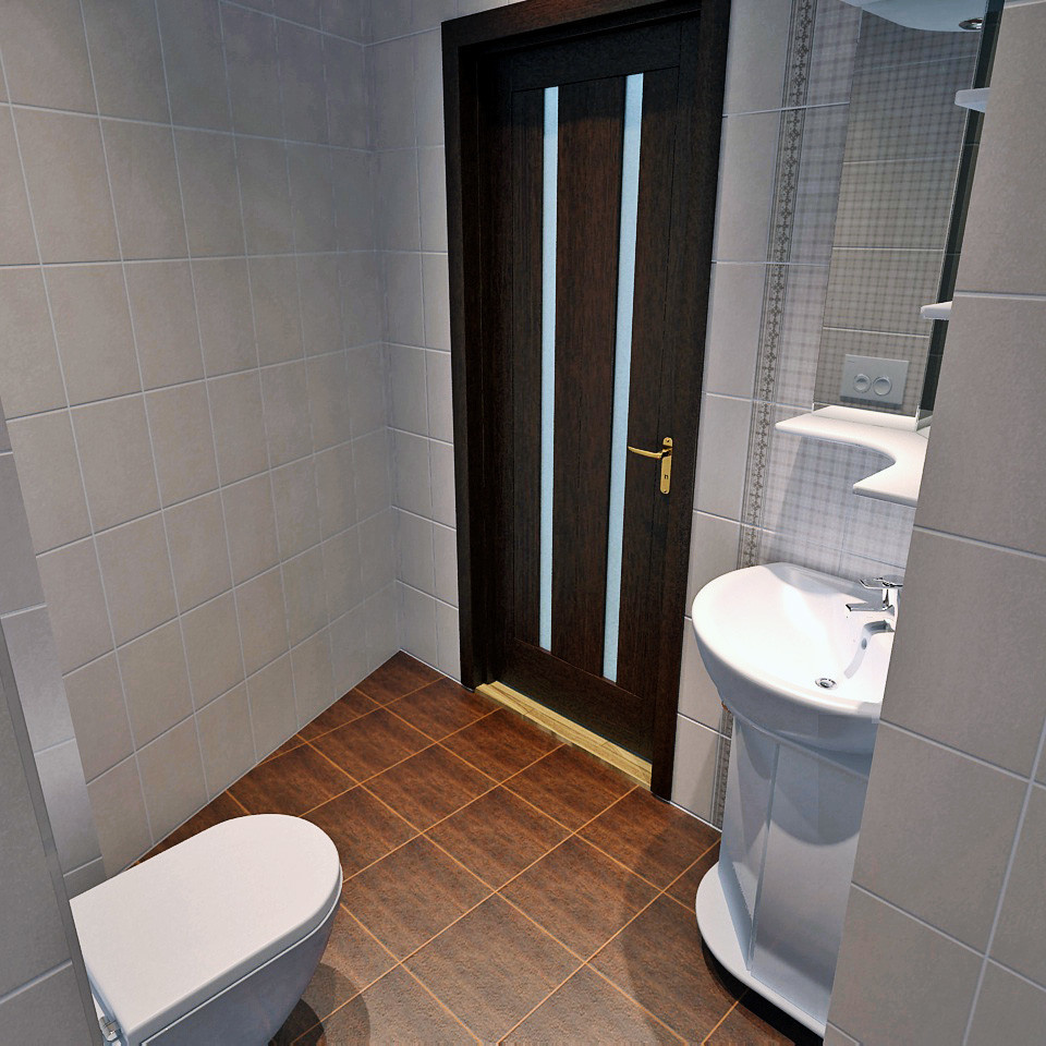 Ванная комната в 2х-комнатной квартире