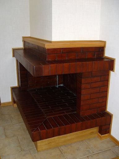 Обложка проекта: Открытый угловой камин