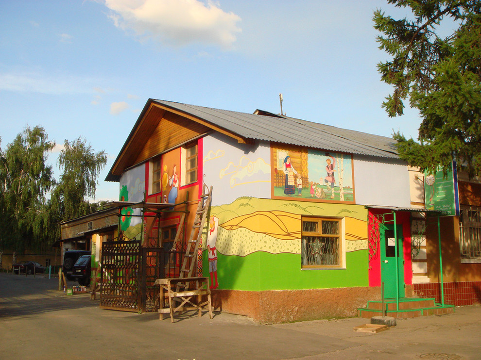Роспись фасад
