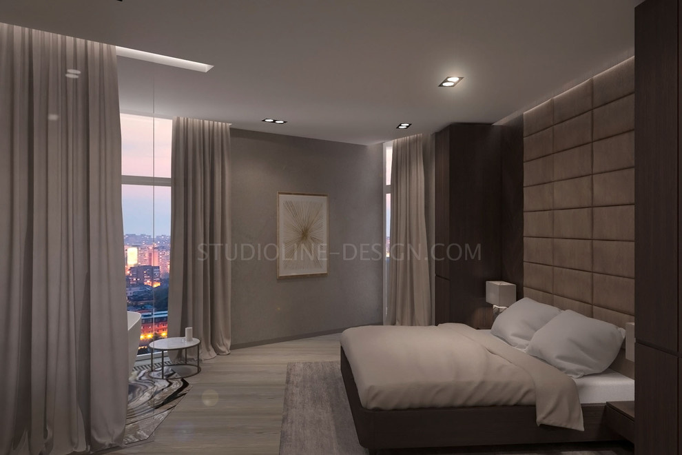 Дизайн 3-хкомнатной квартиры для холостяка