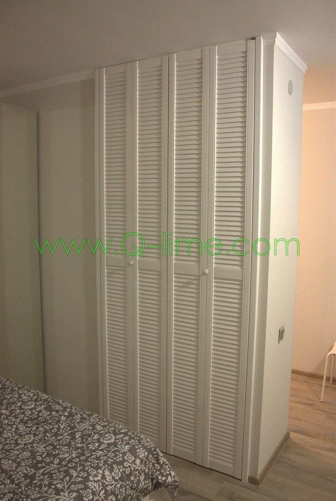 Жалюзийные створки в нишу . Однокомнатная квартира в алтуфево