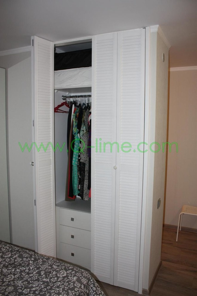 Жалюзийные створки в нишу . Однокомнатная квартира в алтуфево