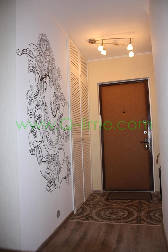 Жалюзийные створки в нишу . Однокомнатная квартира в алтуфево