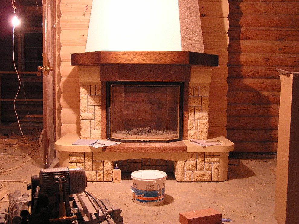 Камины  в работе