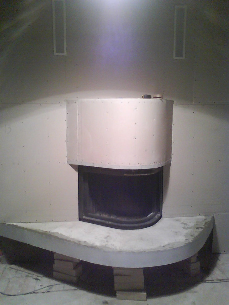 Камины  в работе