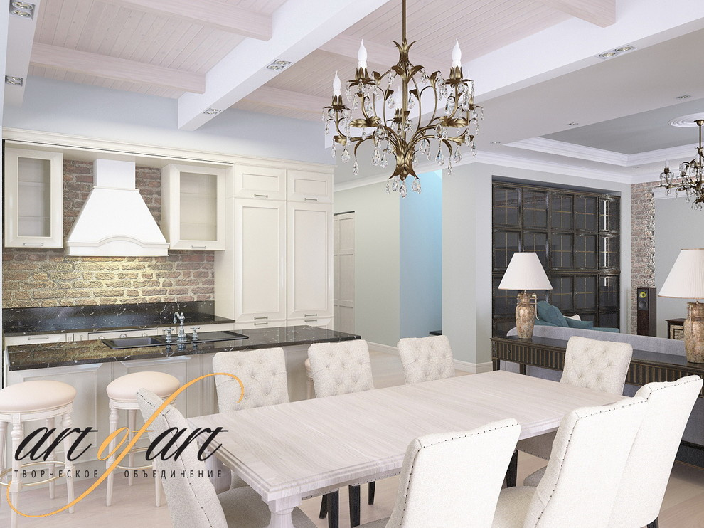 Дизайн проект интерьера частного дома в п. Бристоль