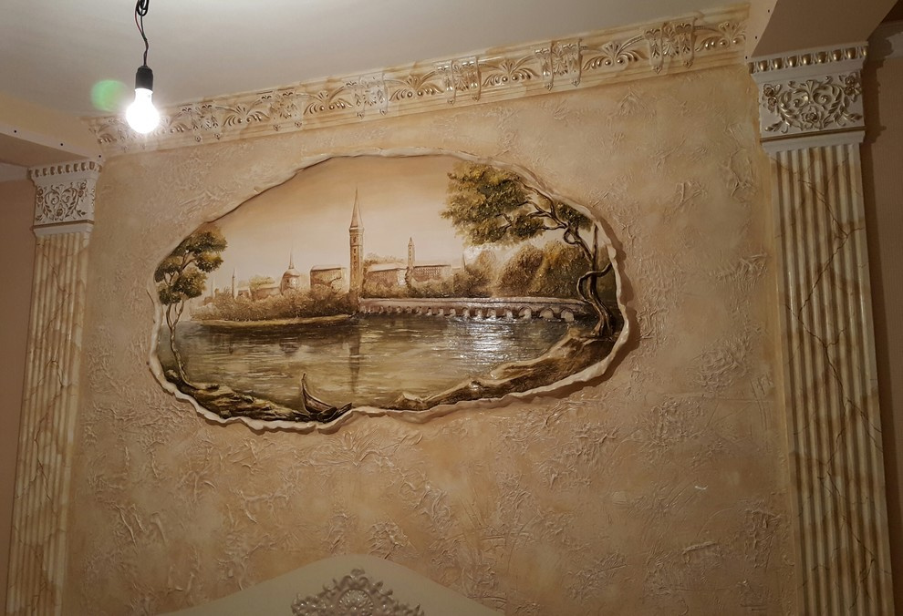 ++лепной декор+роспись