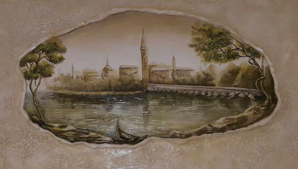 ++лепной декор+роспись