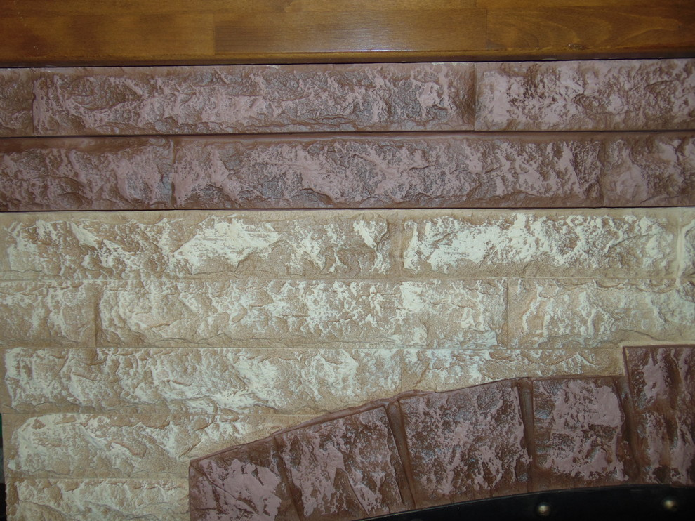 покраска камина