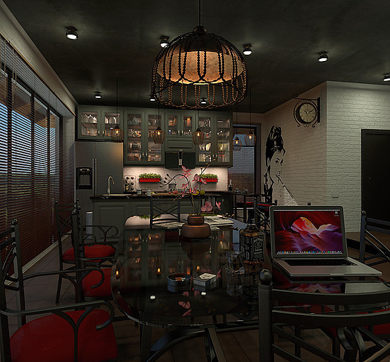 Дизайн-проект кухни г.Истра