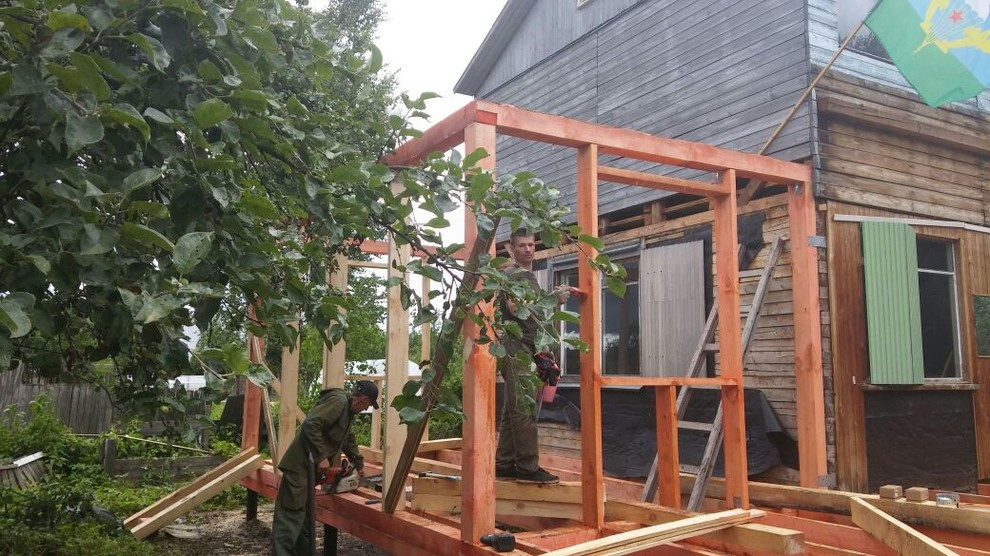 Строительство пристройки к дому