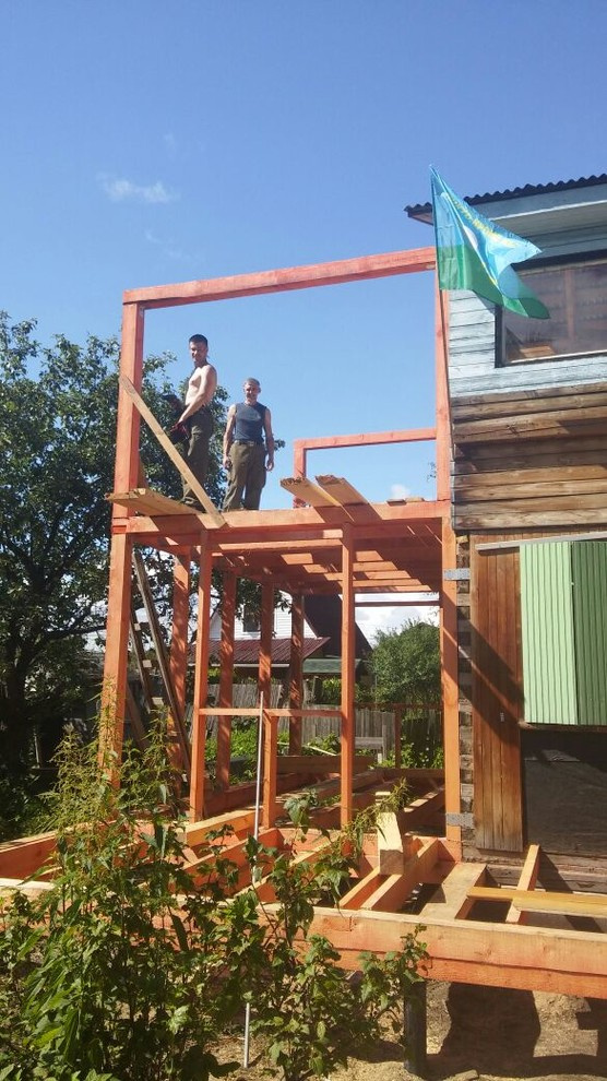 Обложка проекта: Строительство пристройки к дому