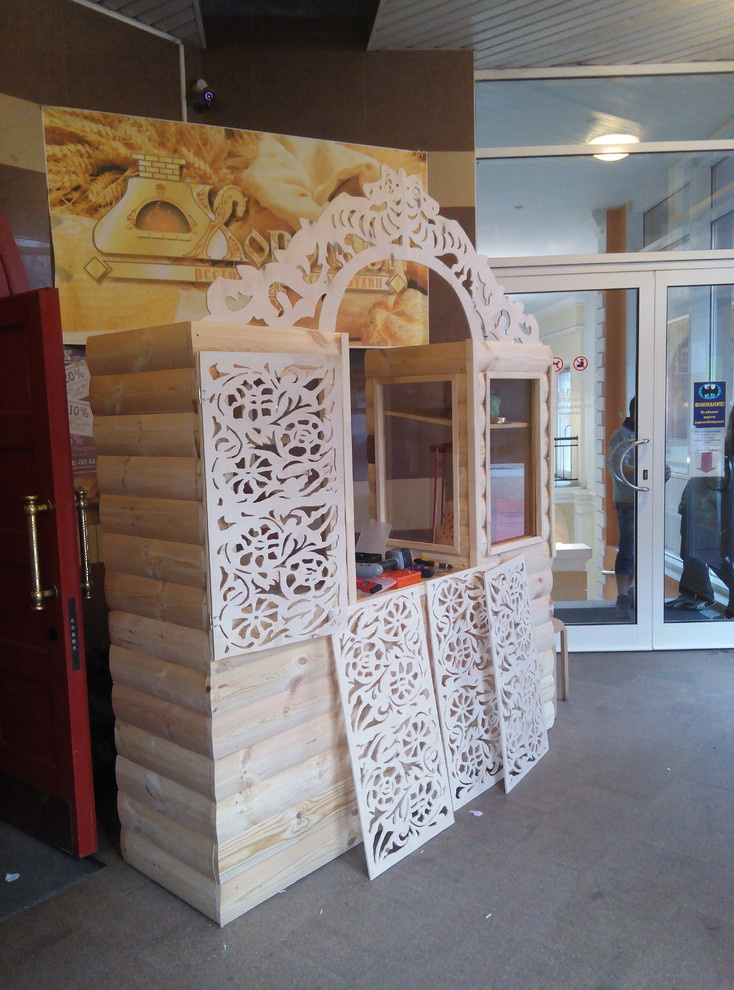 Резной прилавок