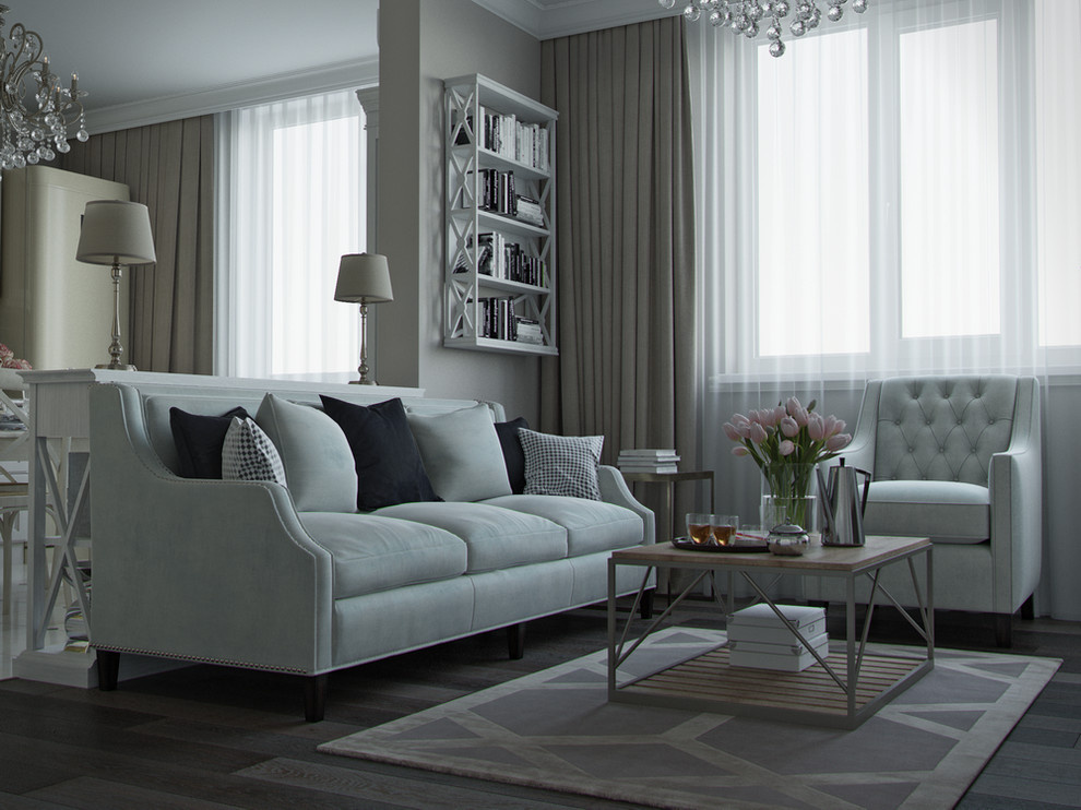 Небольшая студия в классическом стиле