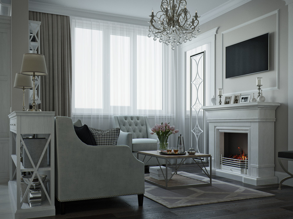 Небольшая студия в классическом стиле