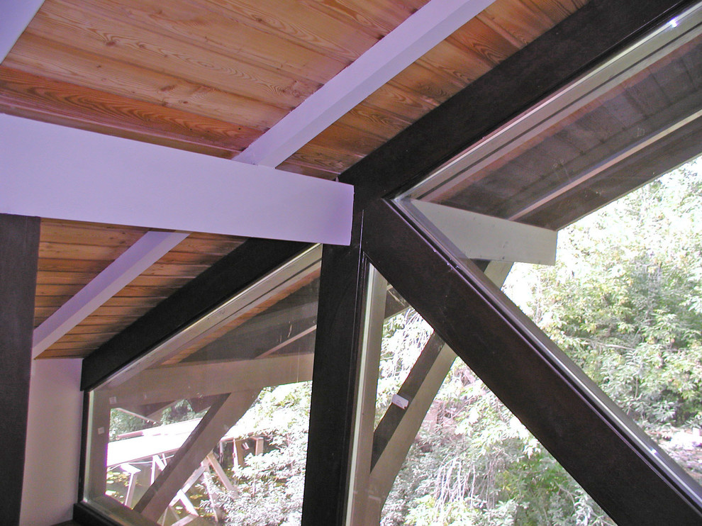 Фахверковый дом на воде (дебаркадере)