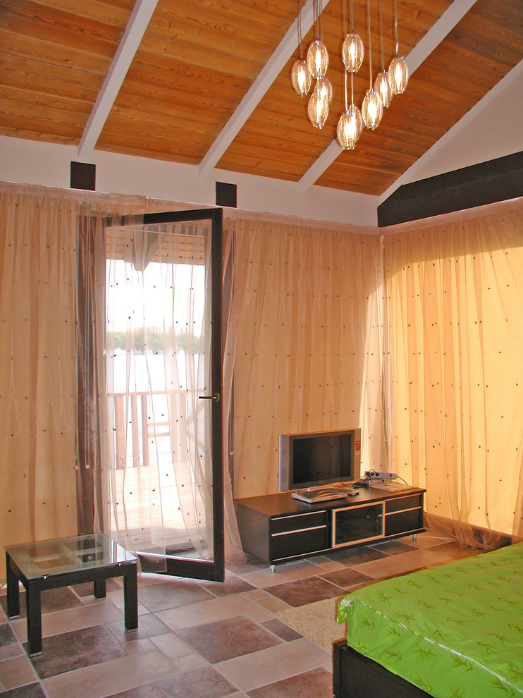 Фахверковый дом на воде (дебаркадере)