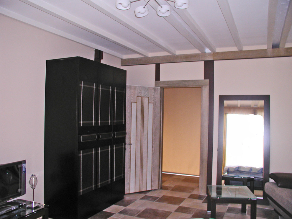 Фахверковый дом на воде (дебаркадере)