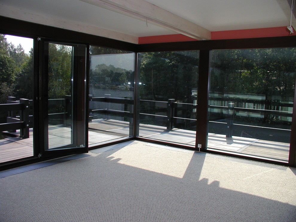 Фахверковая гостиница на воде (дебаркадере