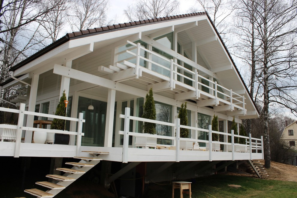 Обложка проекта: Проект "Да Винчи" - фахверковый дом на рельефе