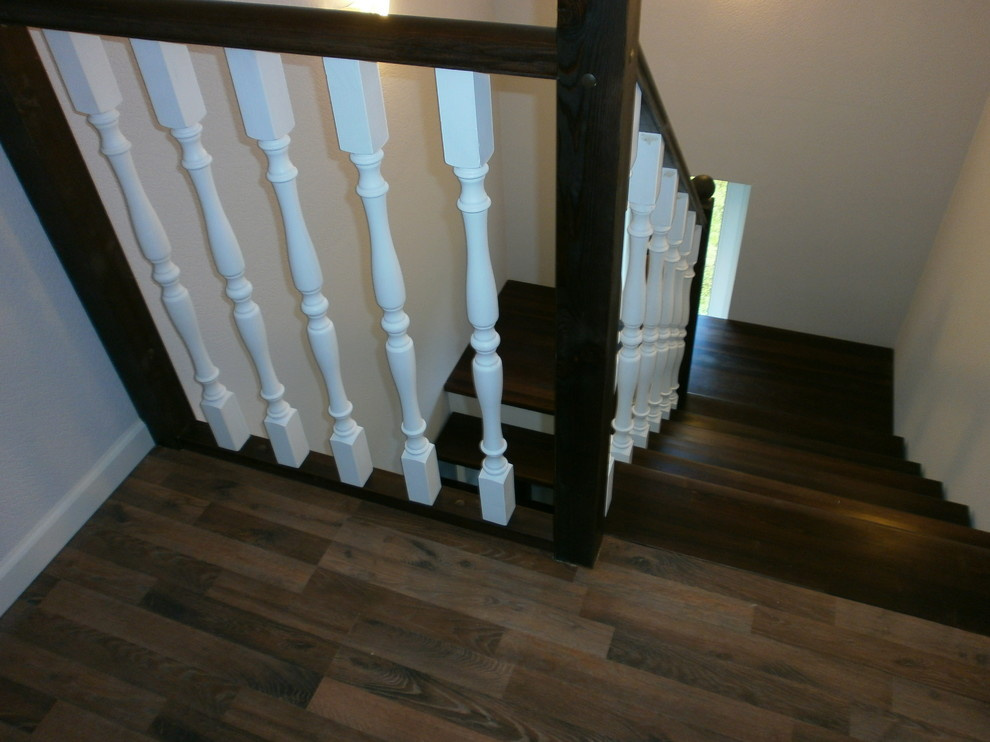 Обложка проекта: Лестница сосна на косоуре