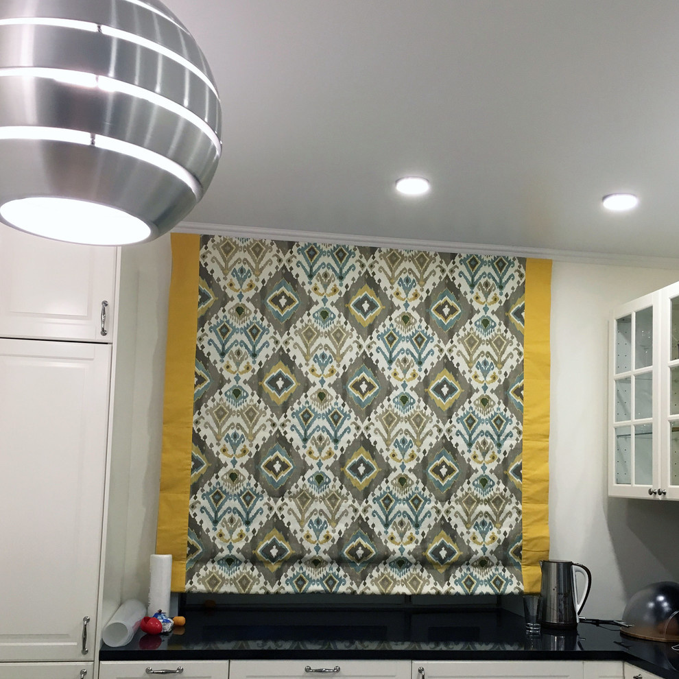 Портфолио: римские шторы