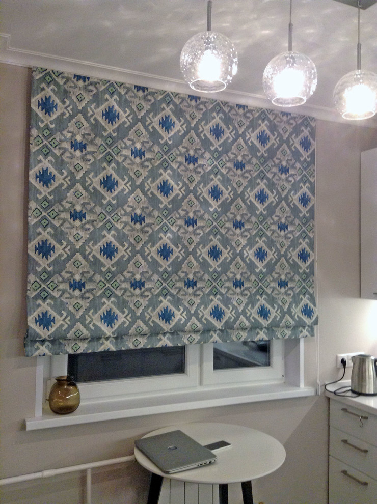 Портфолио: римские шторы