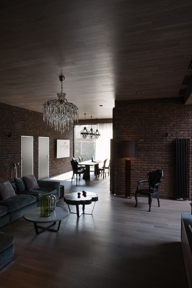 Столовая в частном доме фото