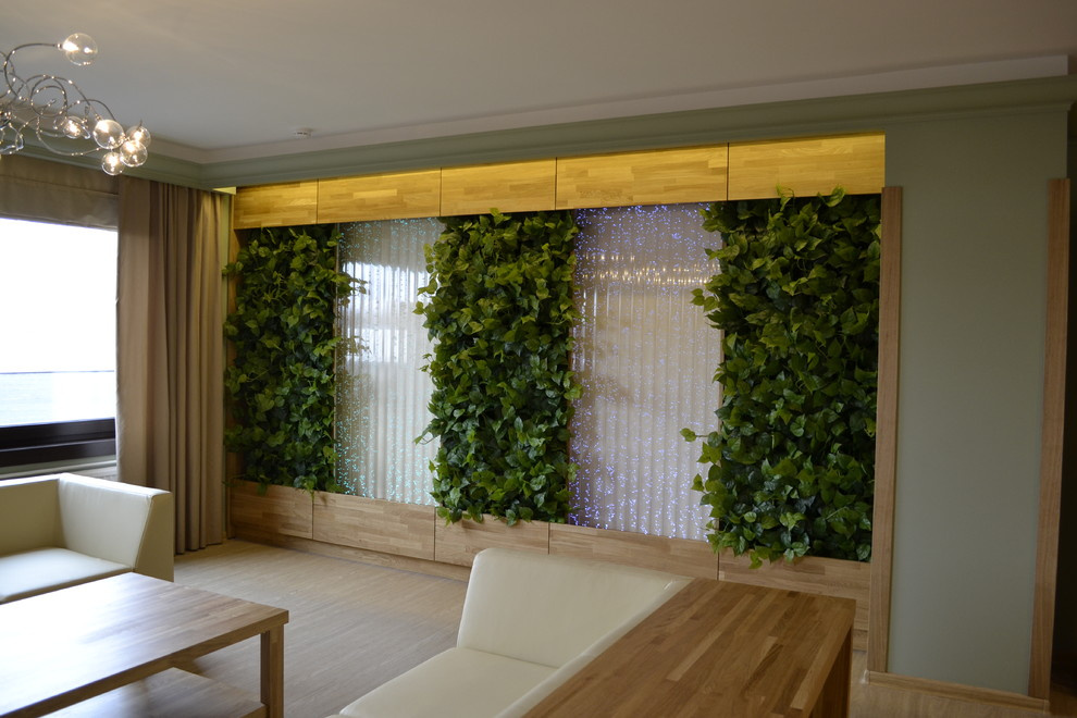 Фитостены из искусственных растений