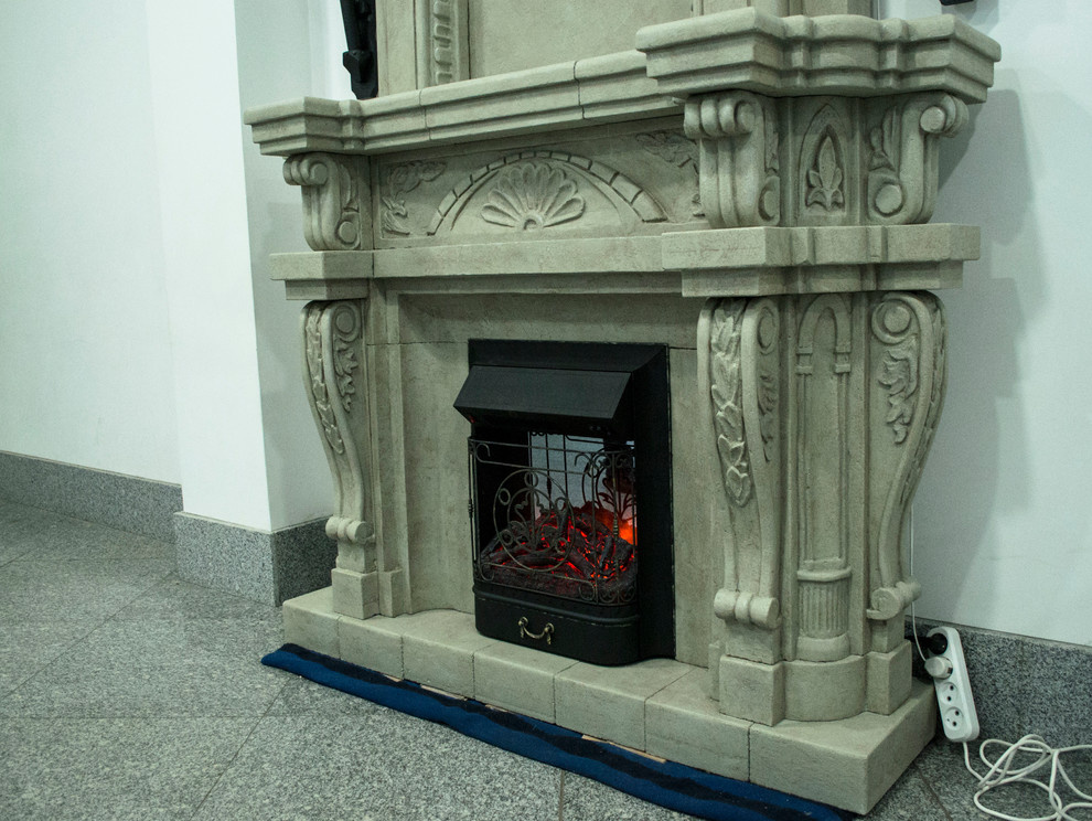 Проект 1 Камин Русская готика.