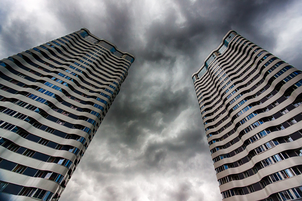 Архитектурная съемка в Новосибирске. ЖК "Оазис"