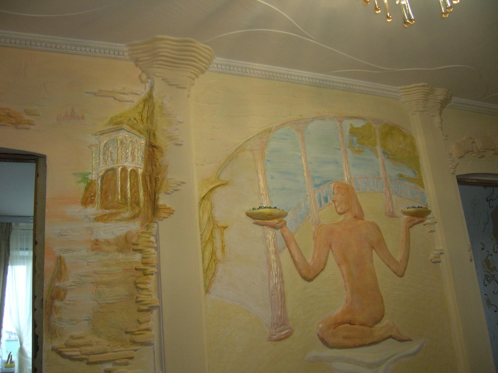 лепка в интерьере