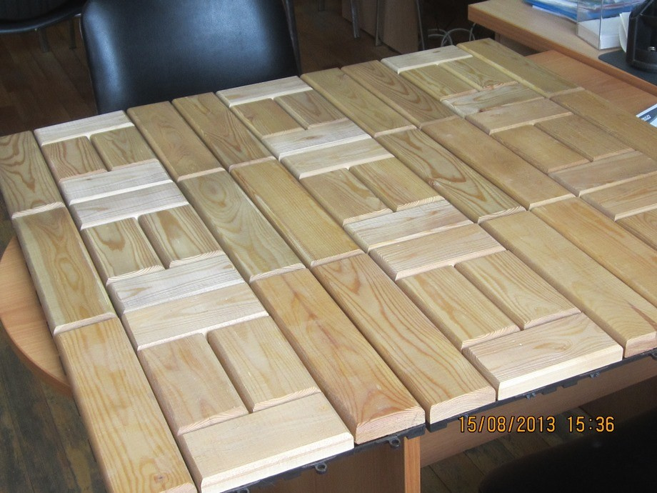 Садовый паркет