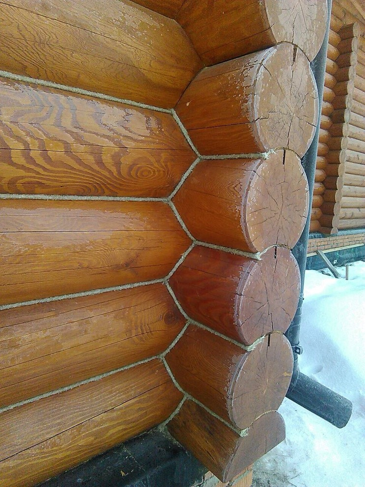 Конопатка срубов