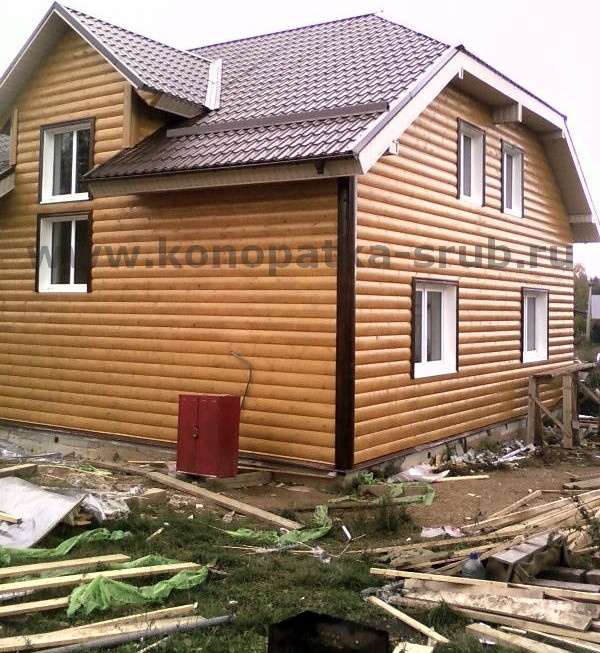 Конопатка срубов