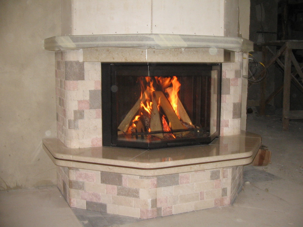 Камины  в работе