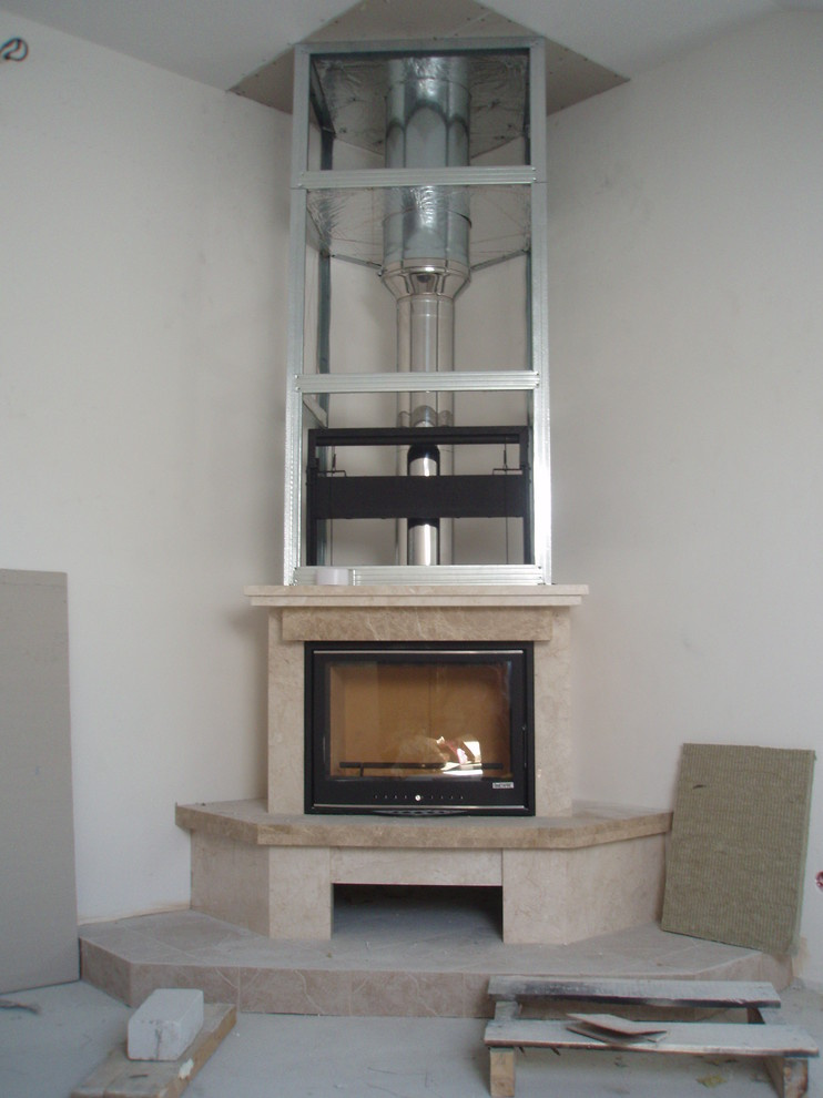 Камины  в работе